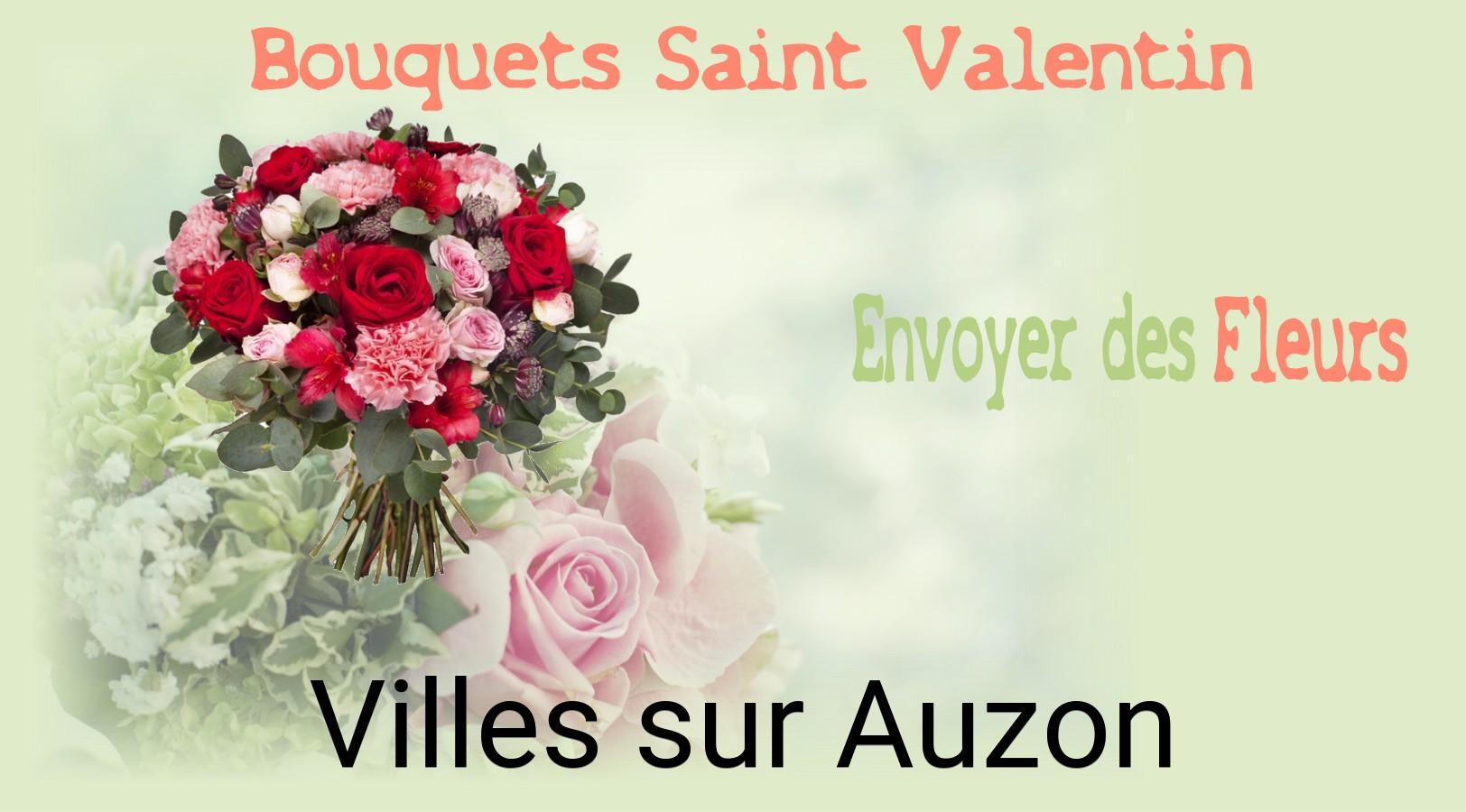 Roses de Saint-Valentin livrées à Villes-sur-Auzon